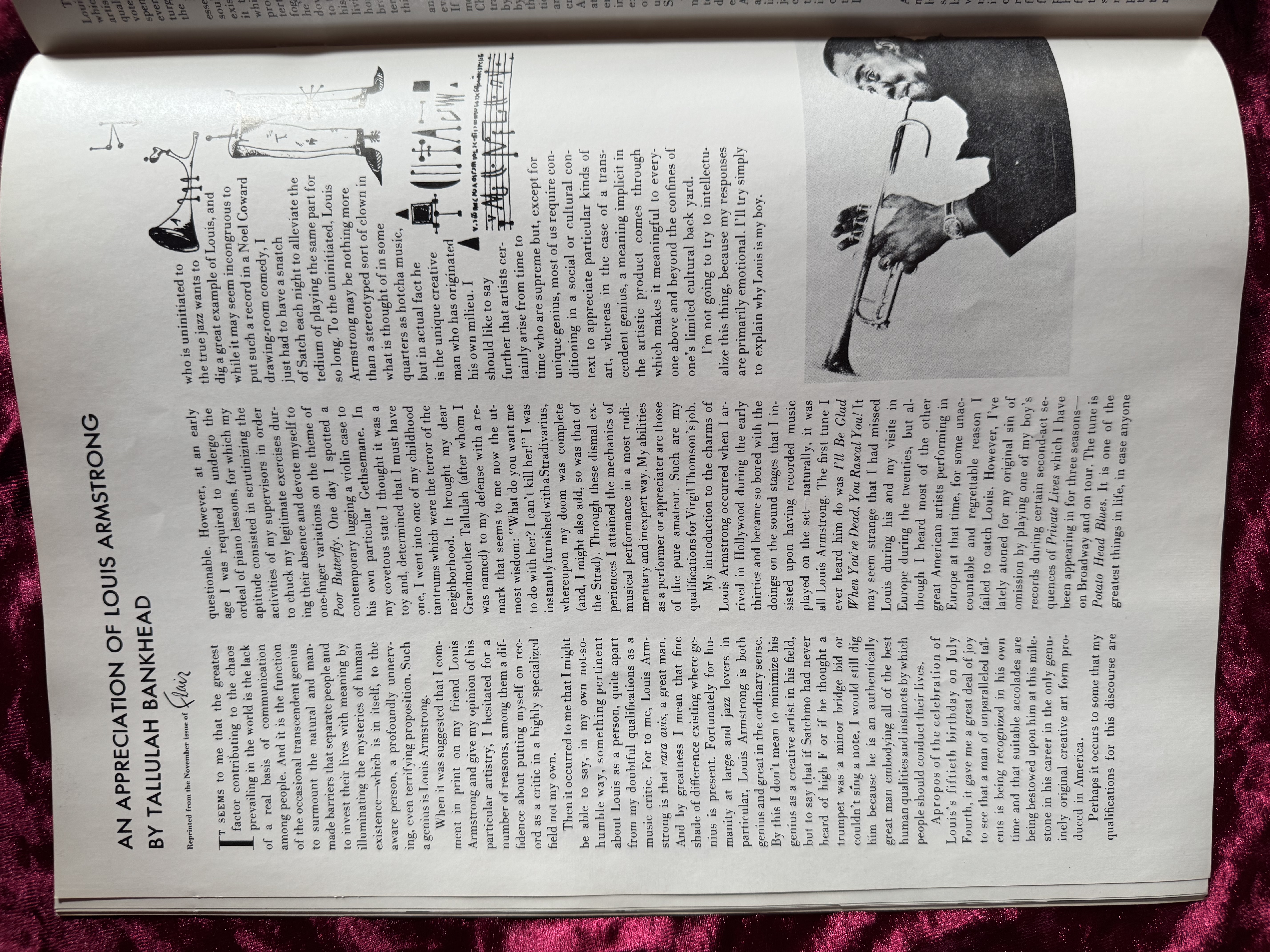 1958 Concert Program