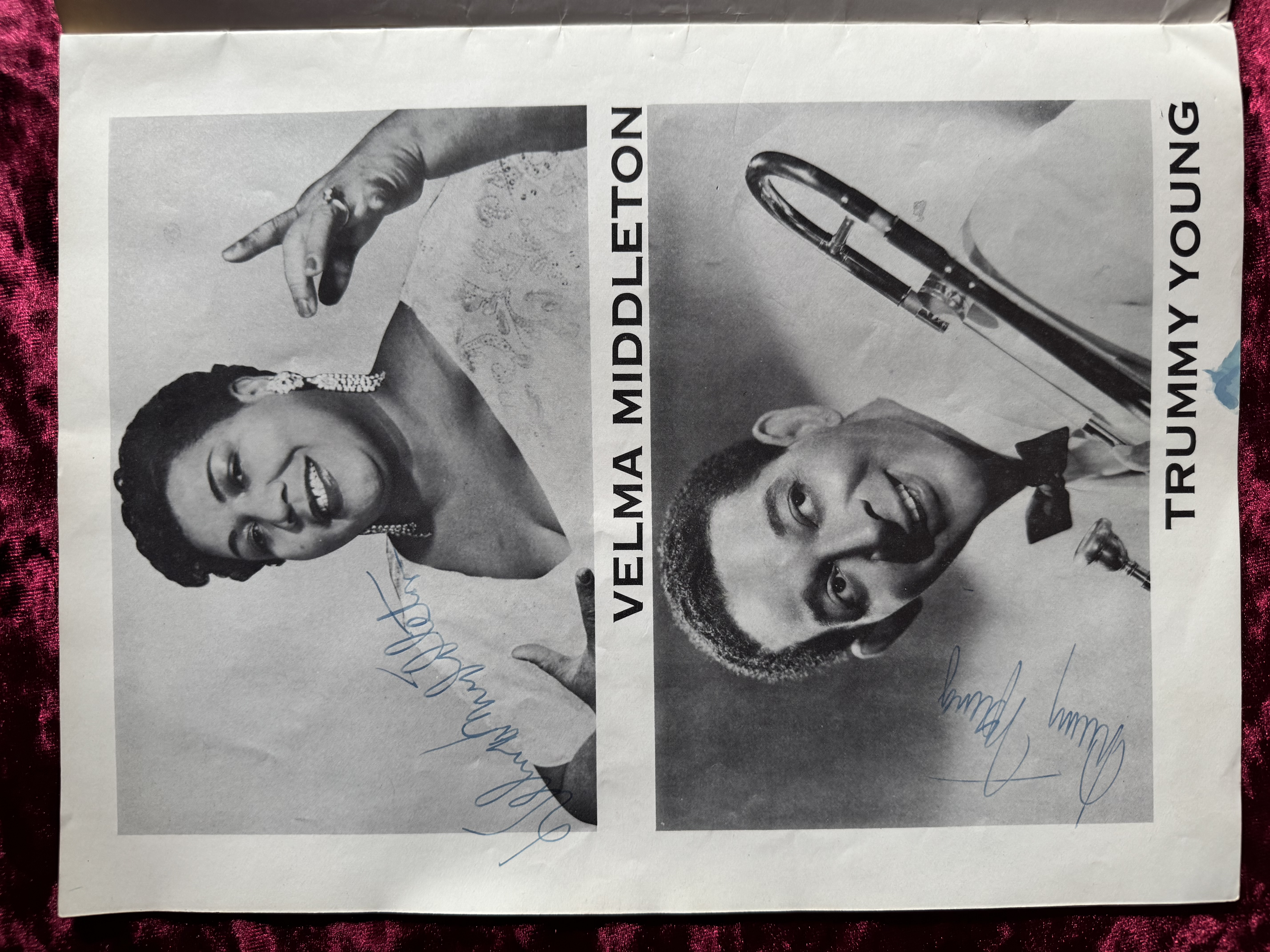 1958 Concert Program