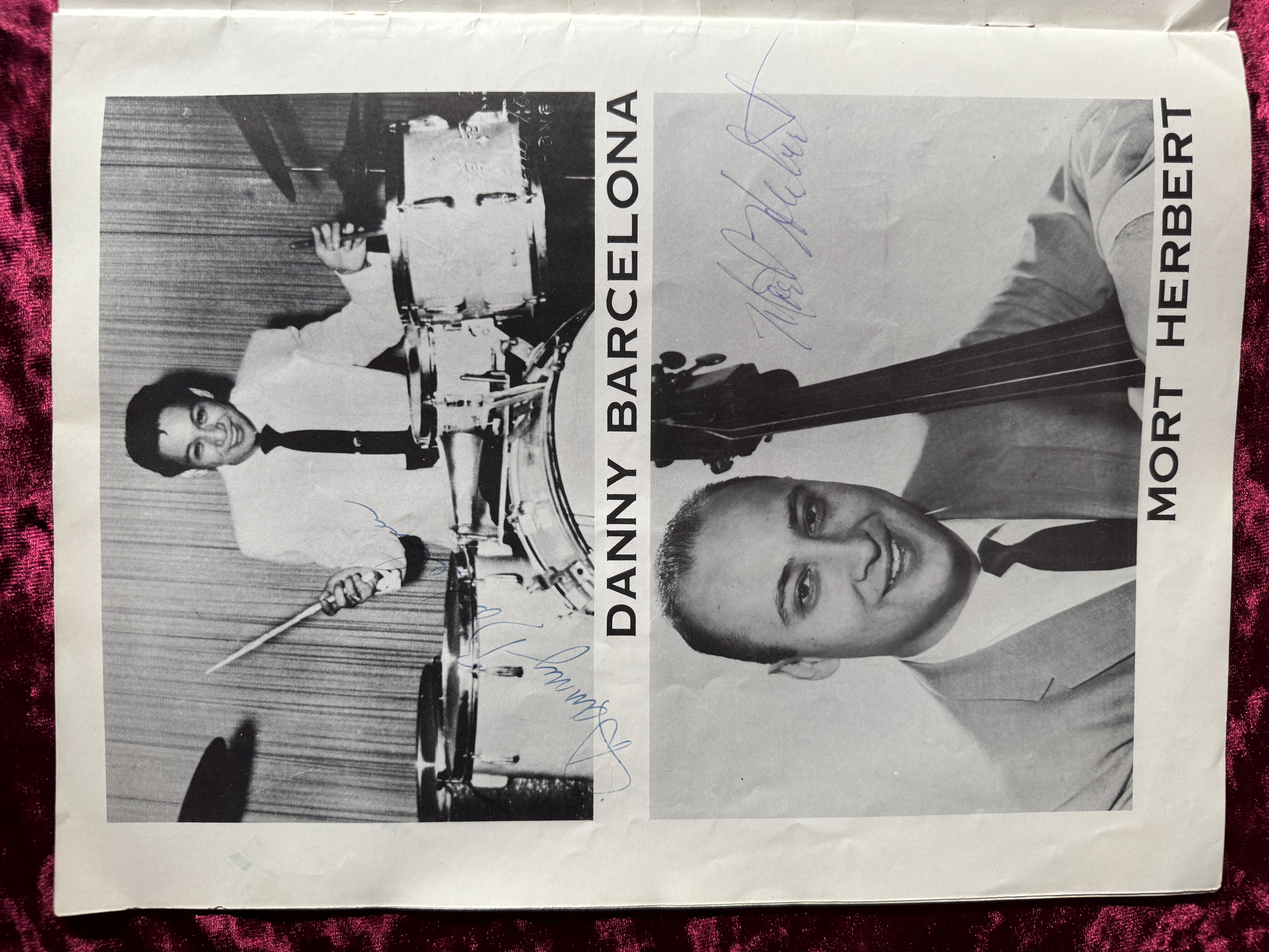 1958 Concert Program