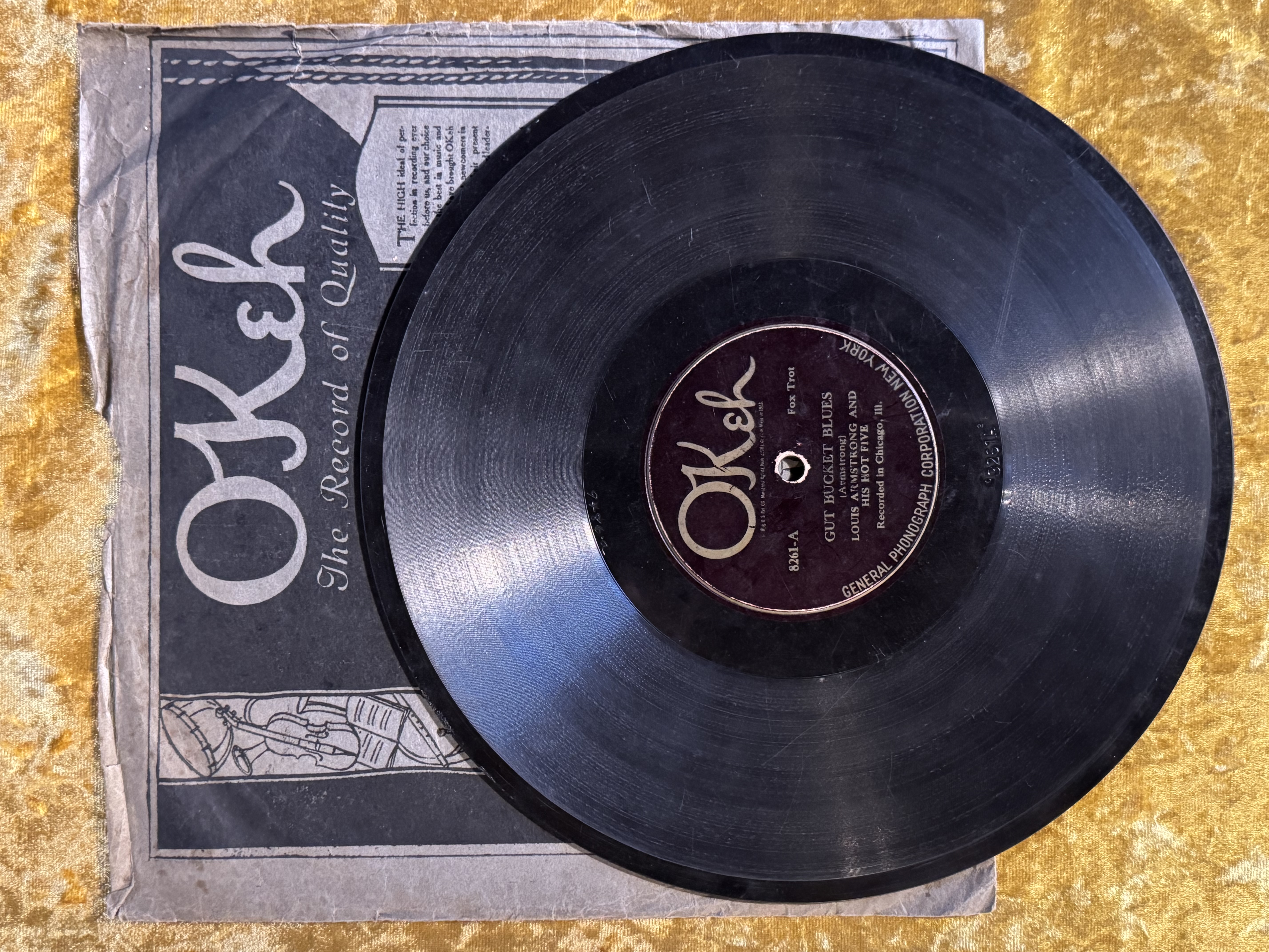 Okeh 8261 | Gut Bucket Blues | Yes! I Am in the Barrel
