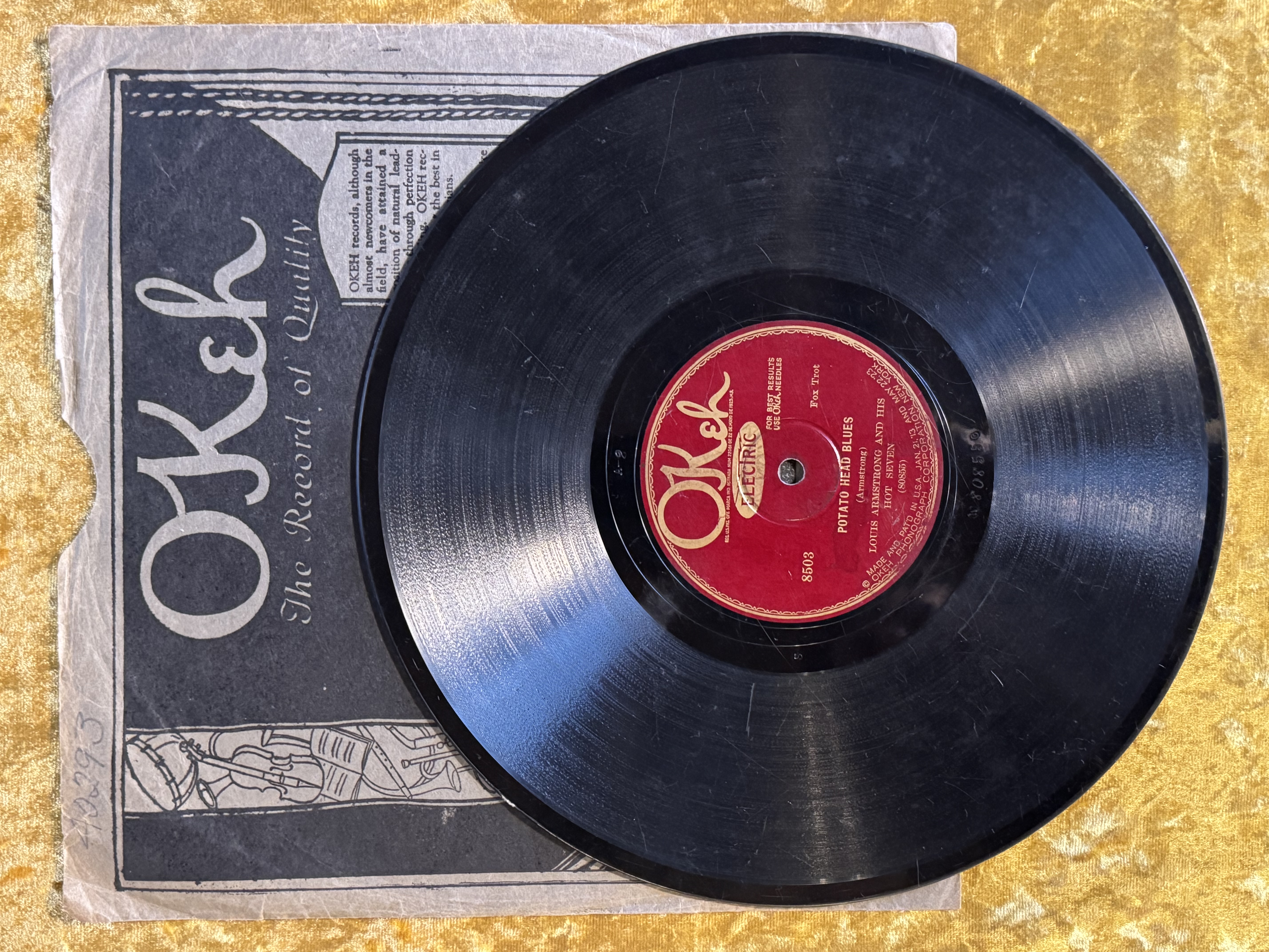 Okeh 8503 | Potato Head Blues | Put Em Down Blues