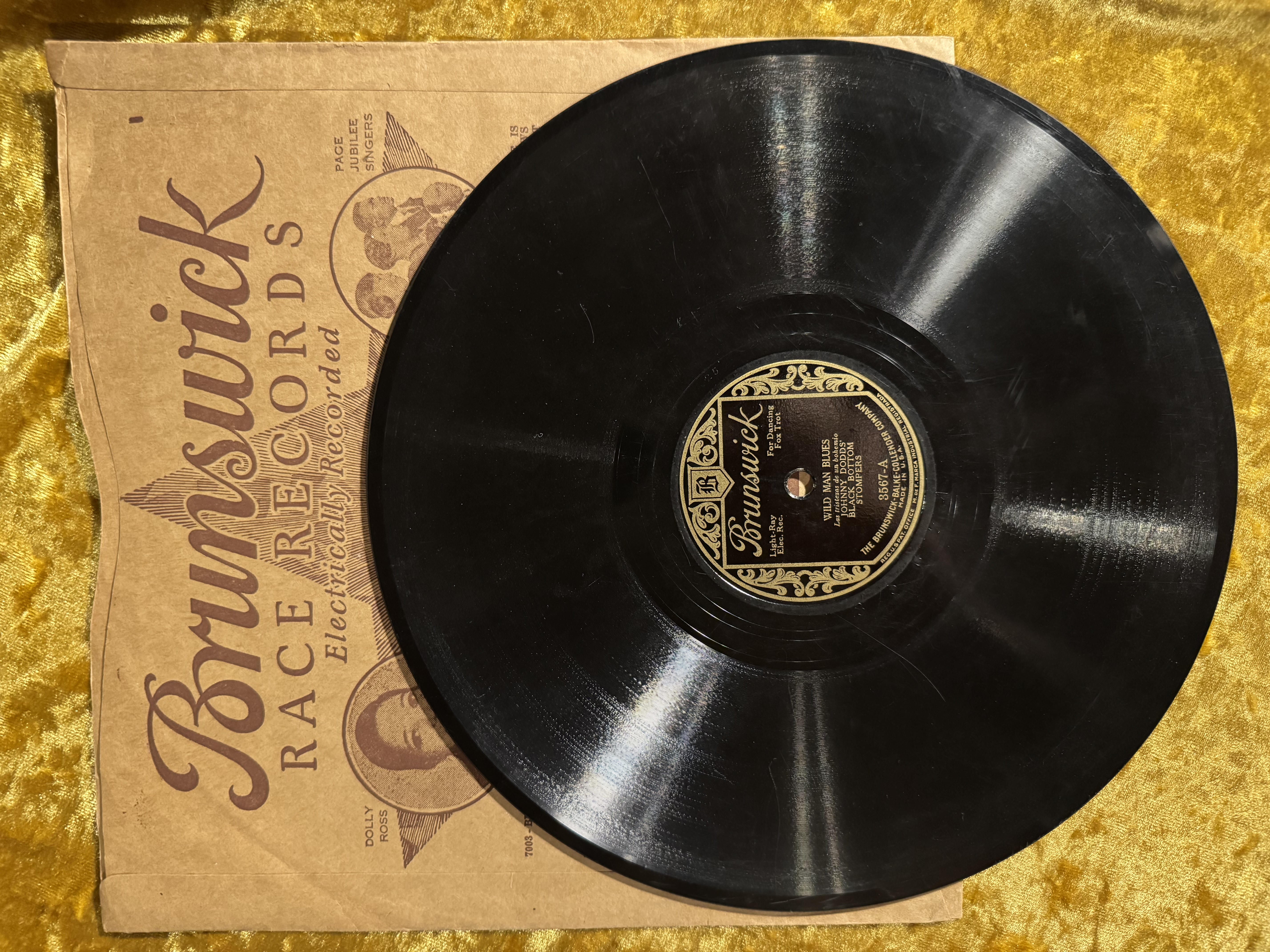 Brunswick 3567 | Wildman Blues | Melancholy