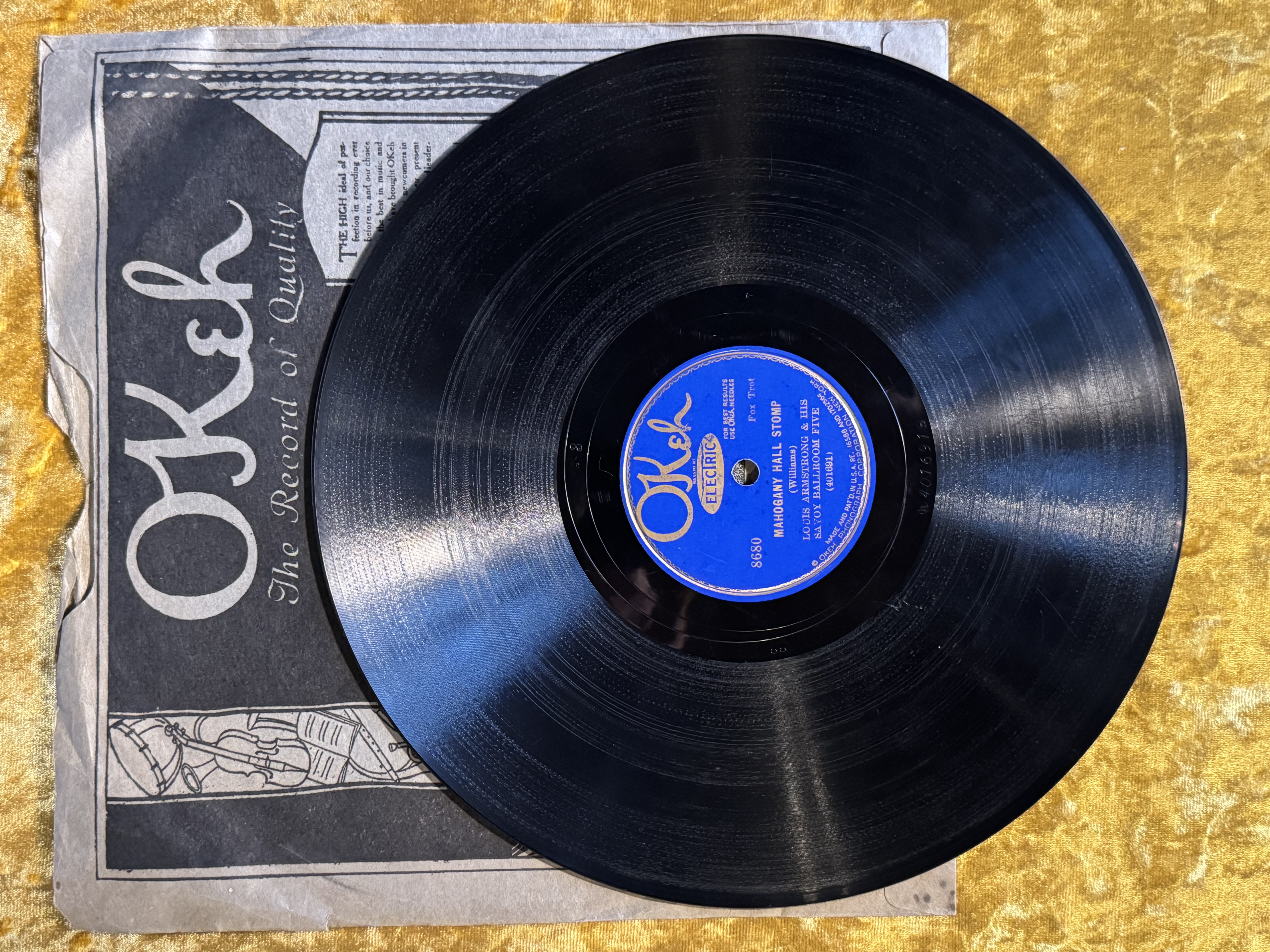 Okeh 8680 | Mahogany Hall Stomp | Mahogany Hall Stomp
