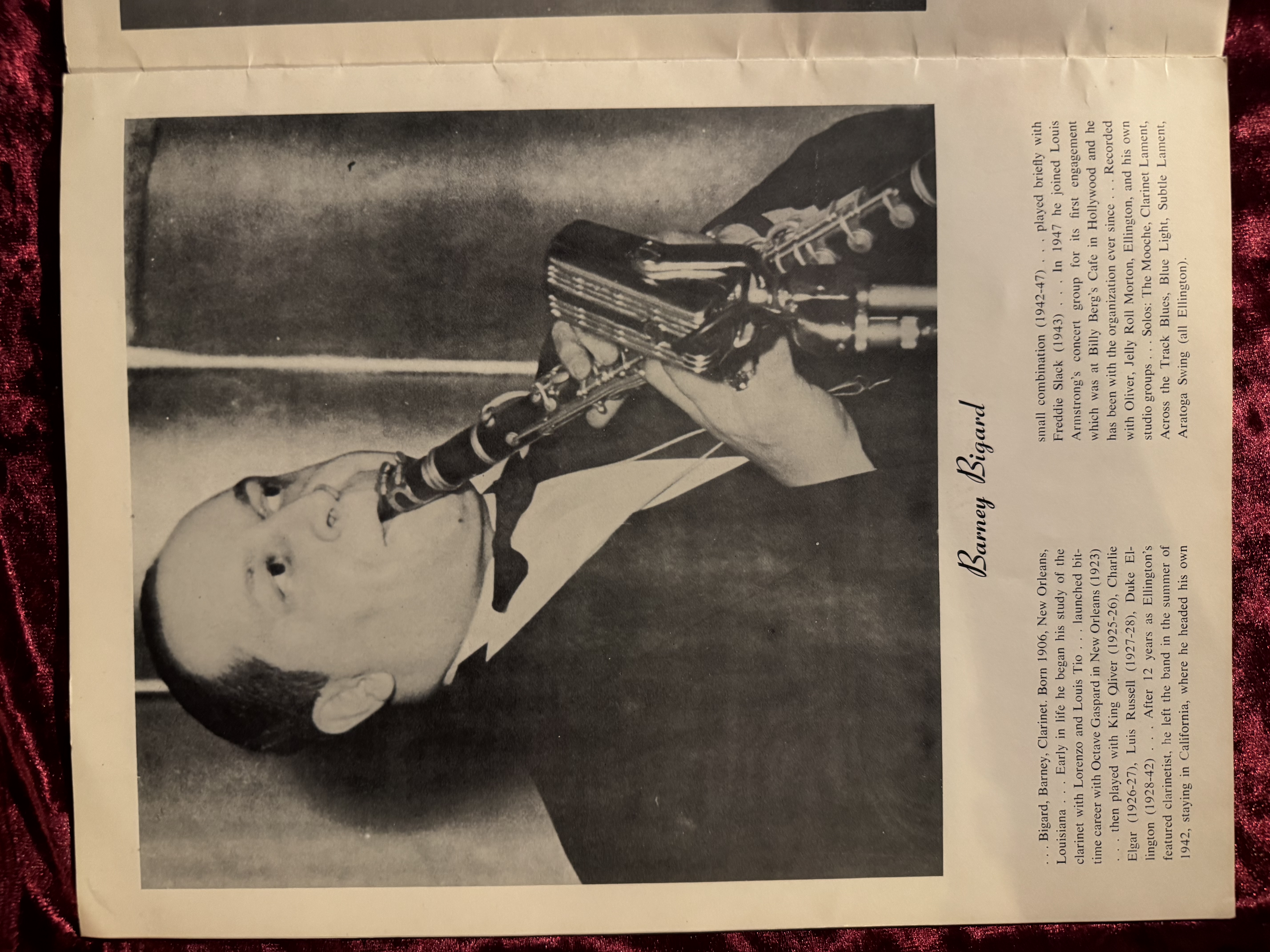 1953 Concert Program
