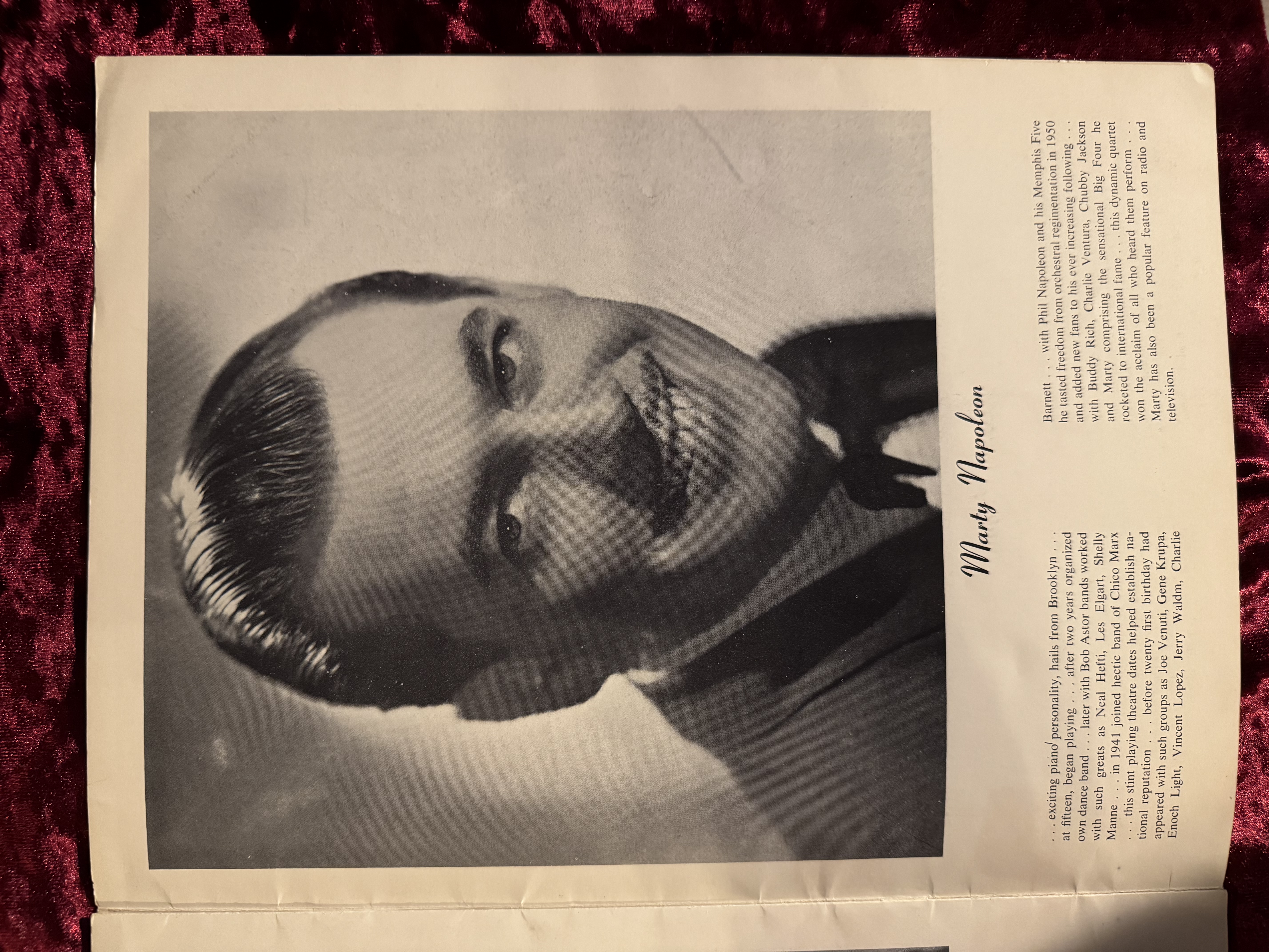 1953 Concert Program
