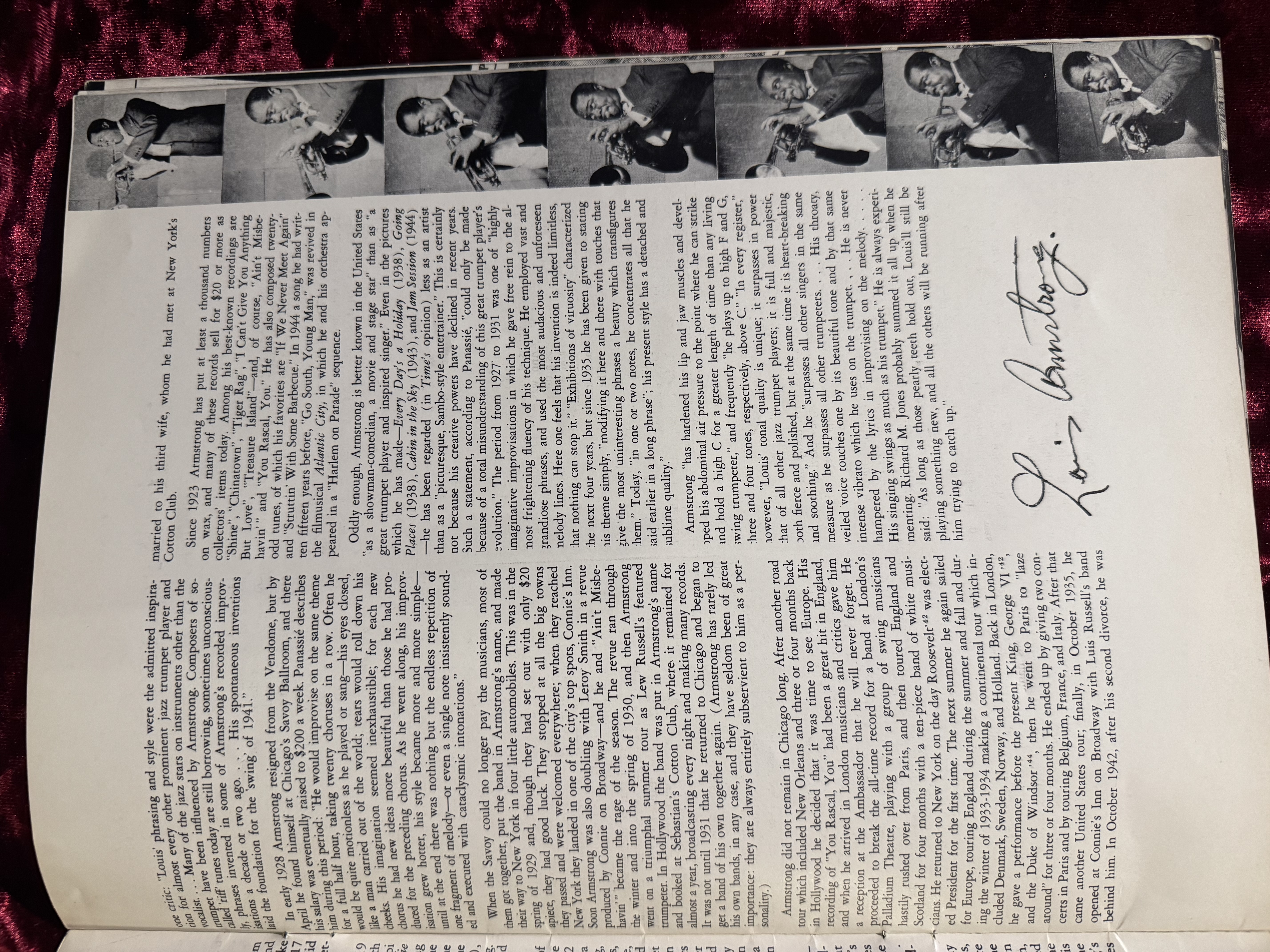 1953 Concert Program