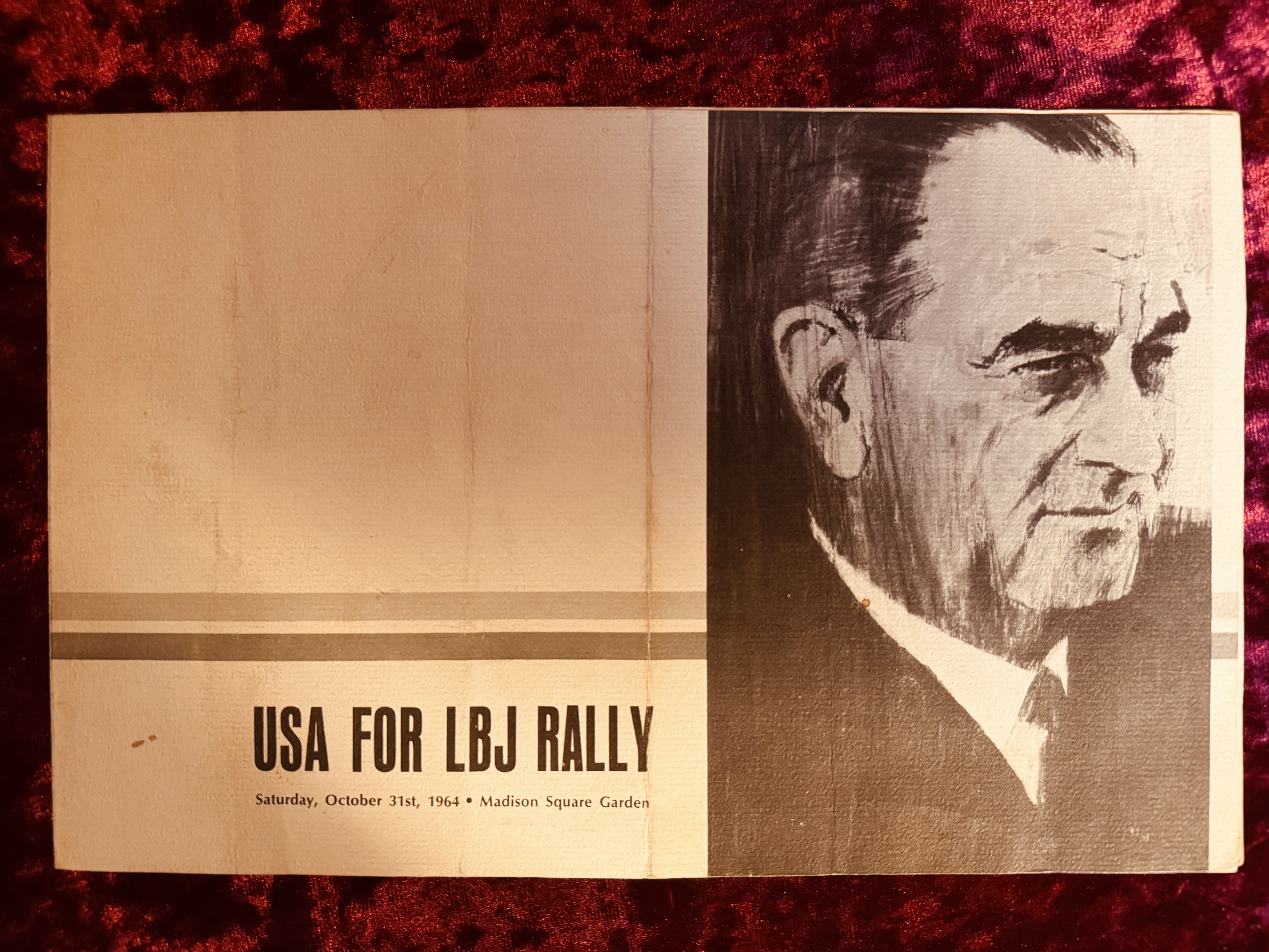 1964 LBJ Campaign Rally Performance