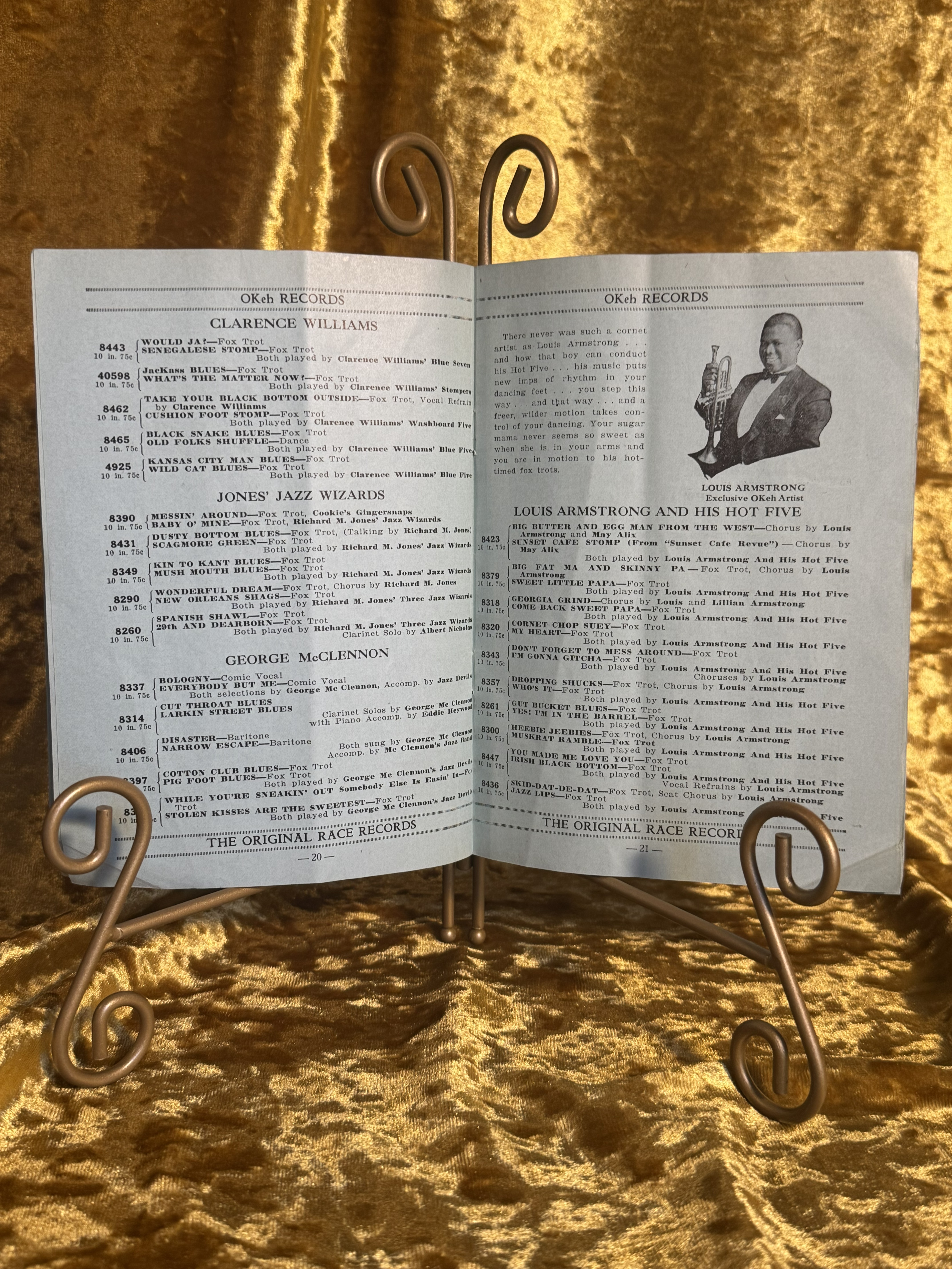 Okeh Race Records - Blue Book of Blues