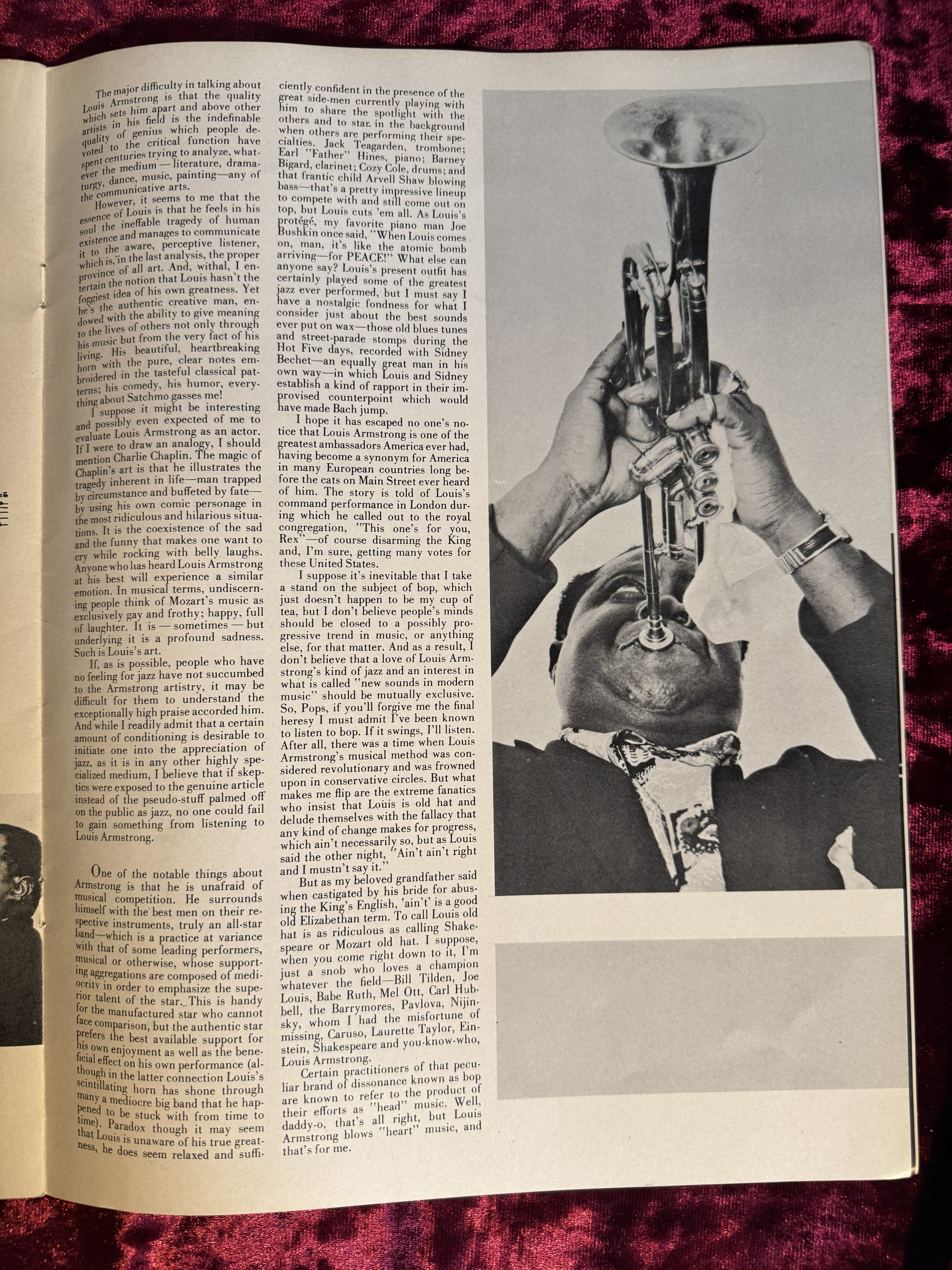 1954 Concert Program