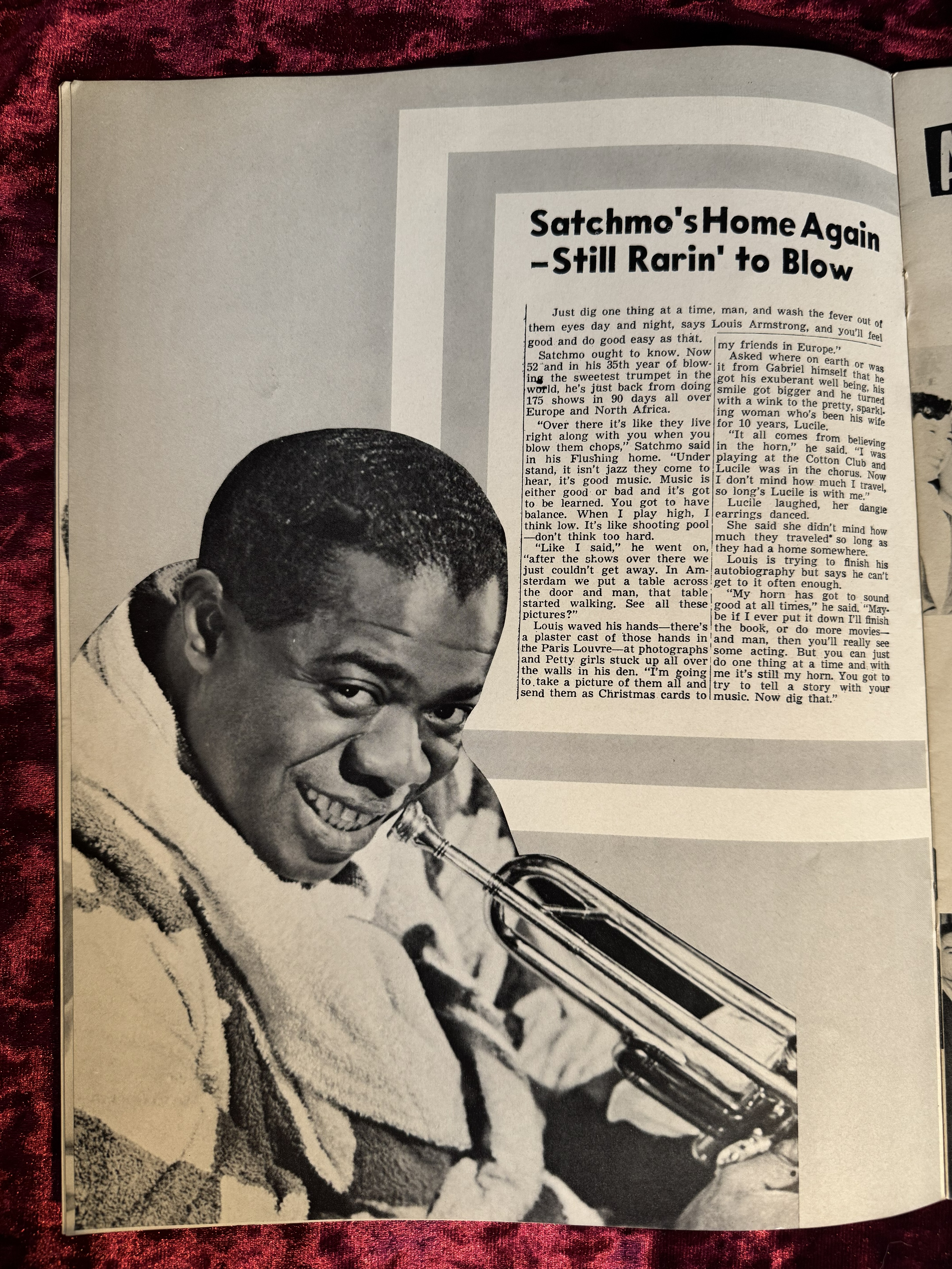 1954 Concert Program