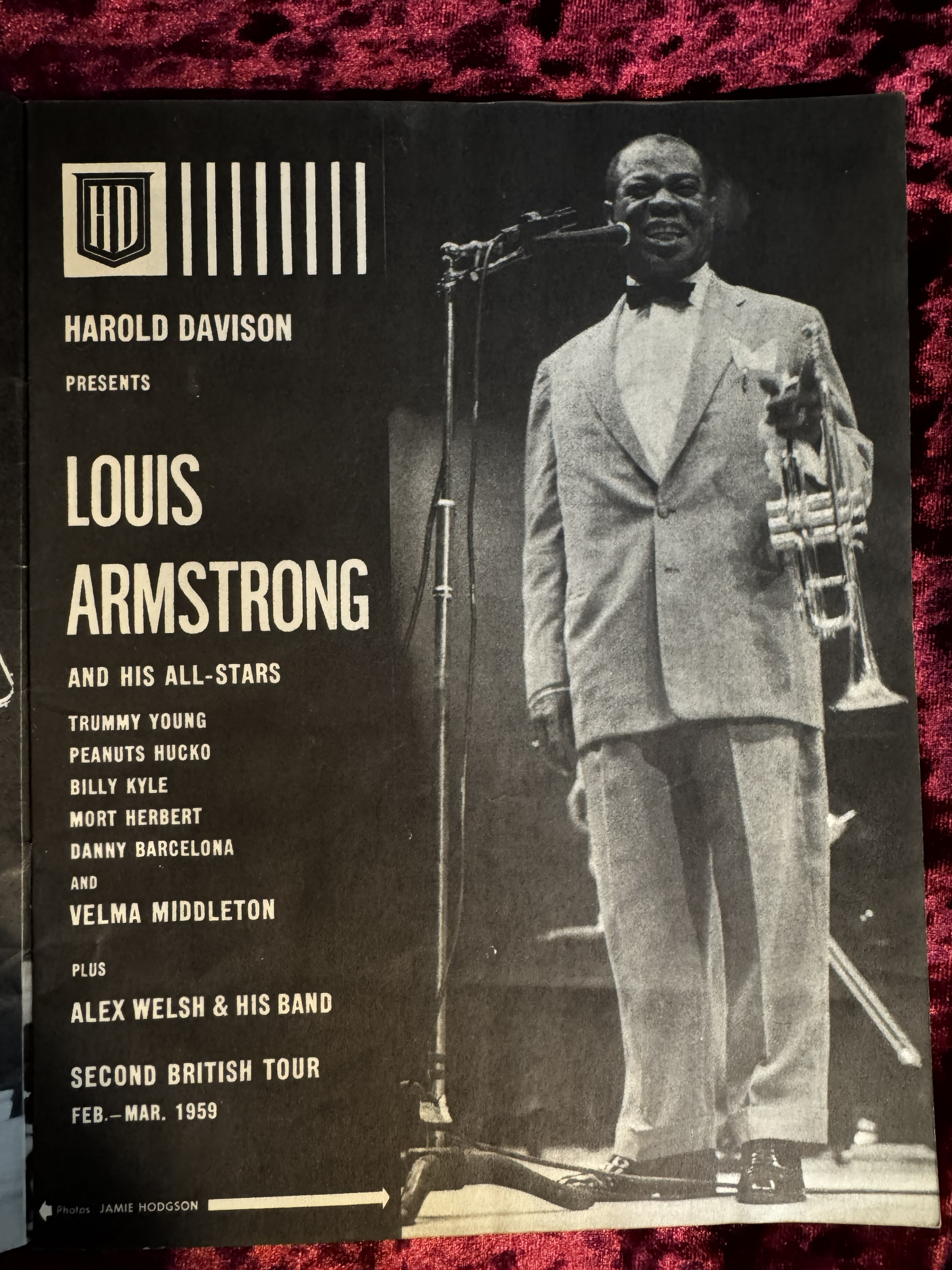 1959 British Concert Program