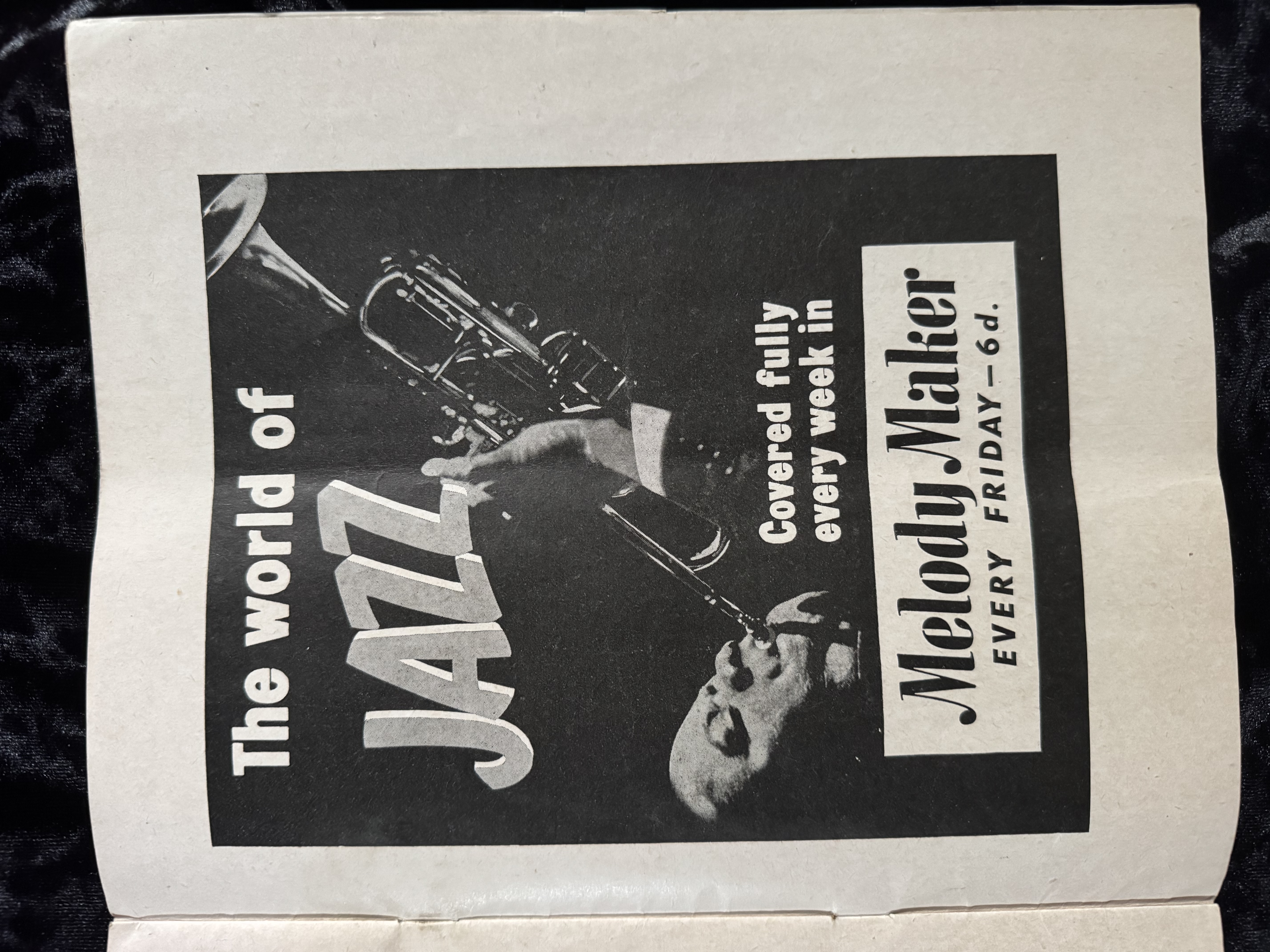 1956 British Concert Program