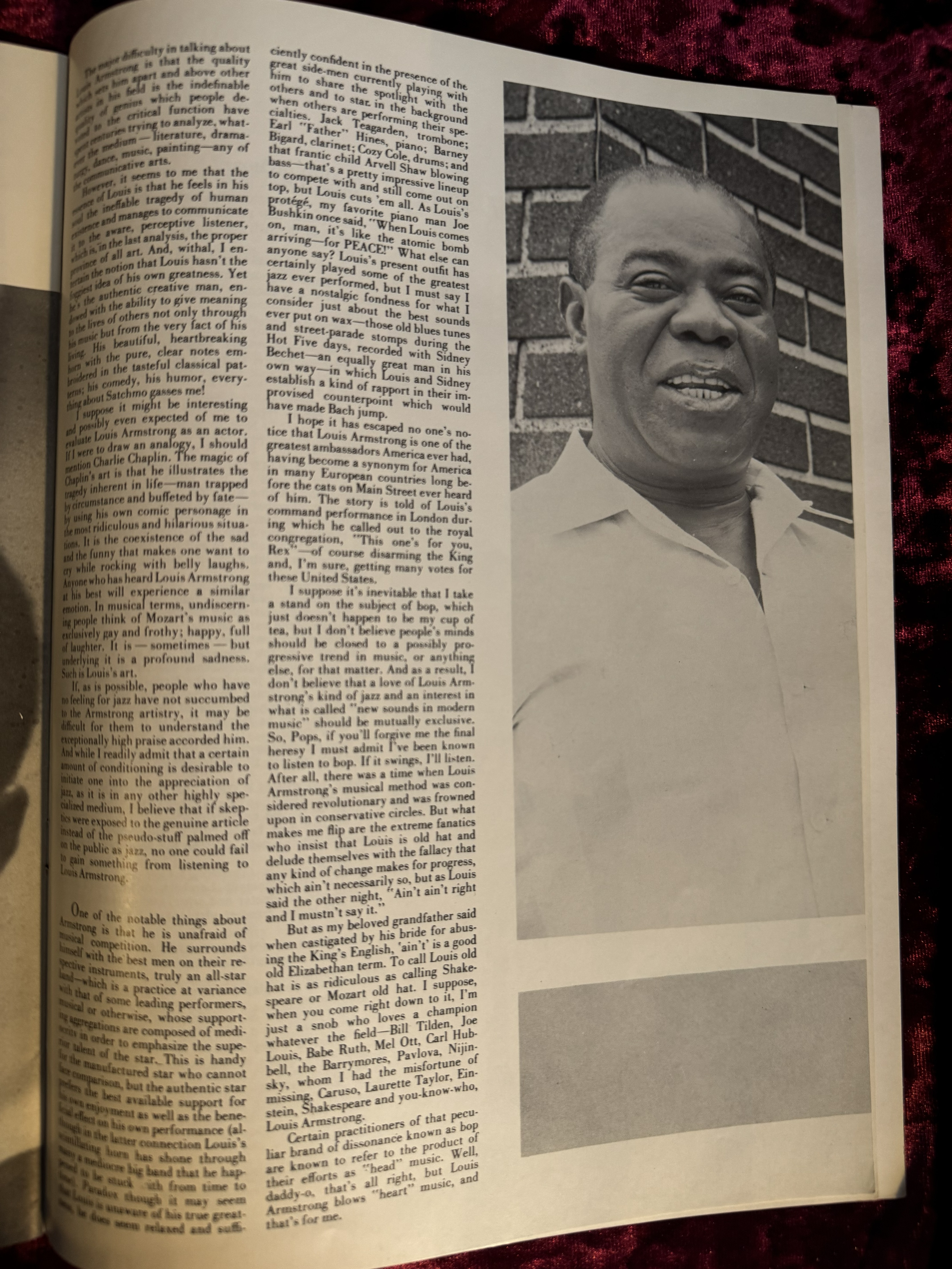 1954 Concert Program