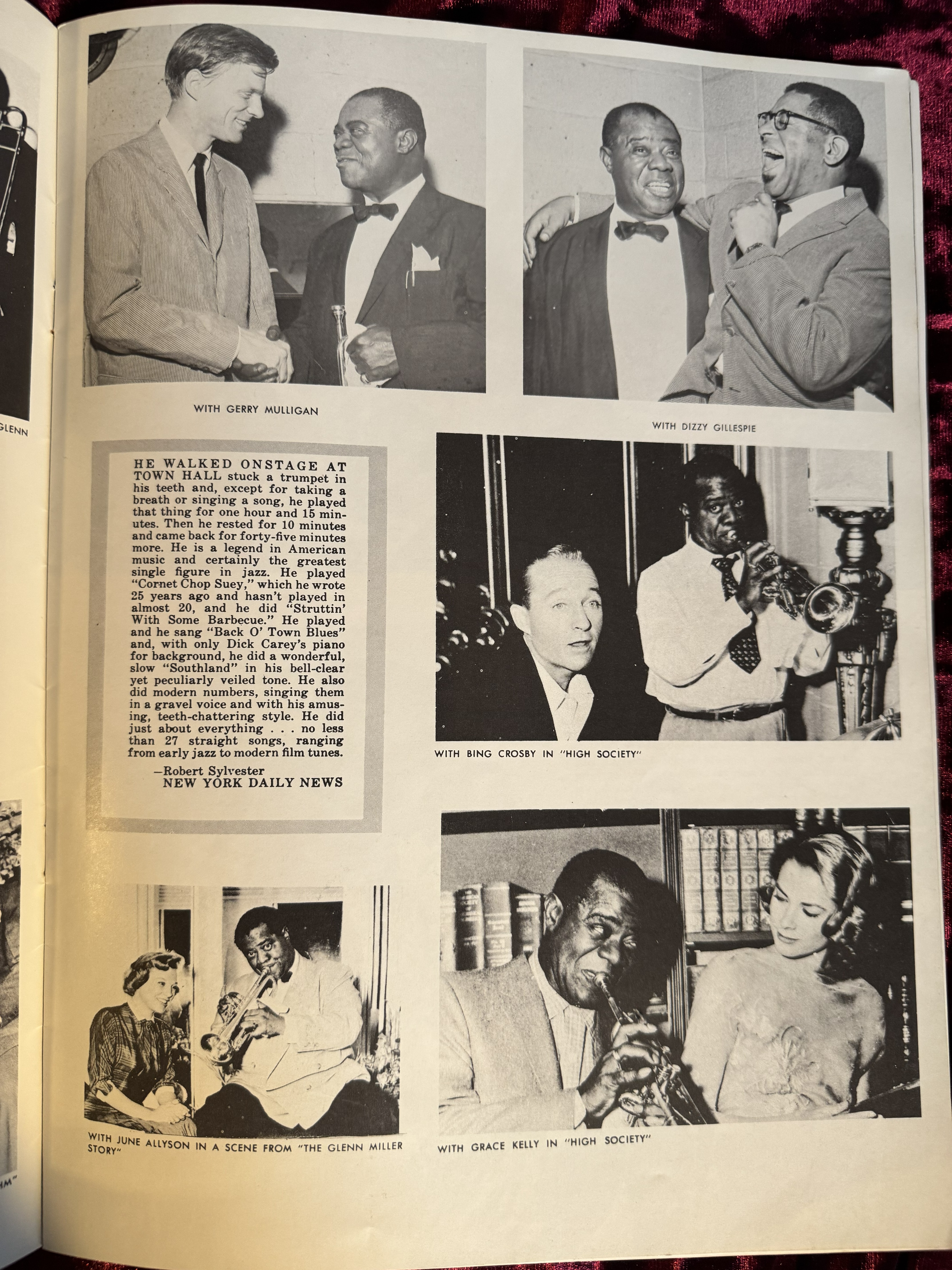 1954 Concert Program