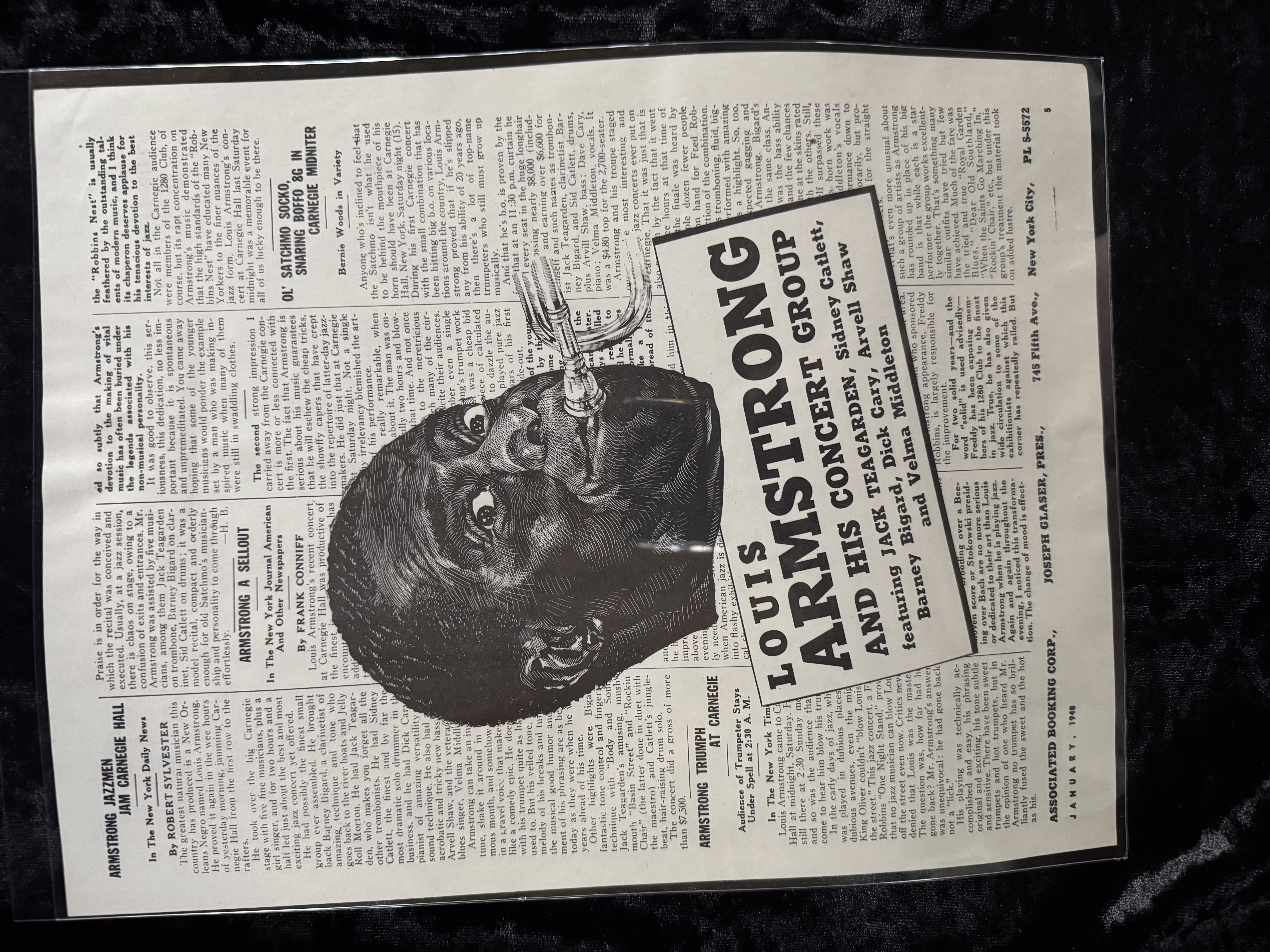 Boffo Magazine Advertisement