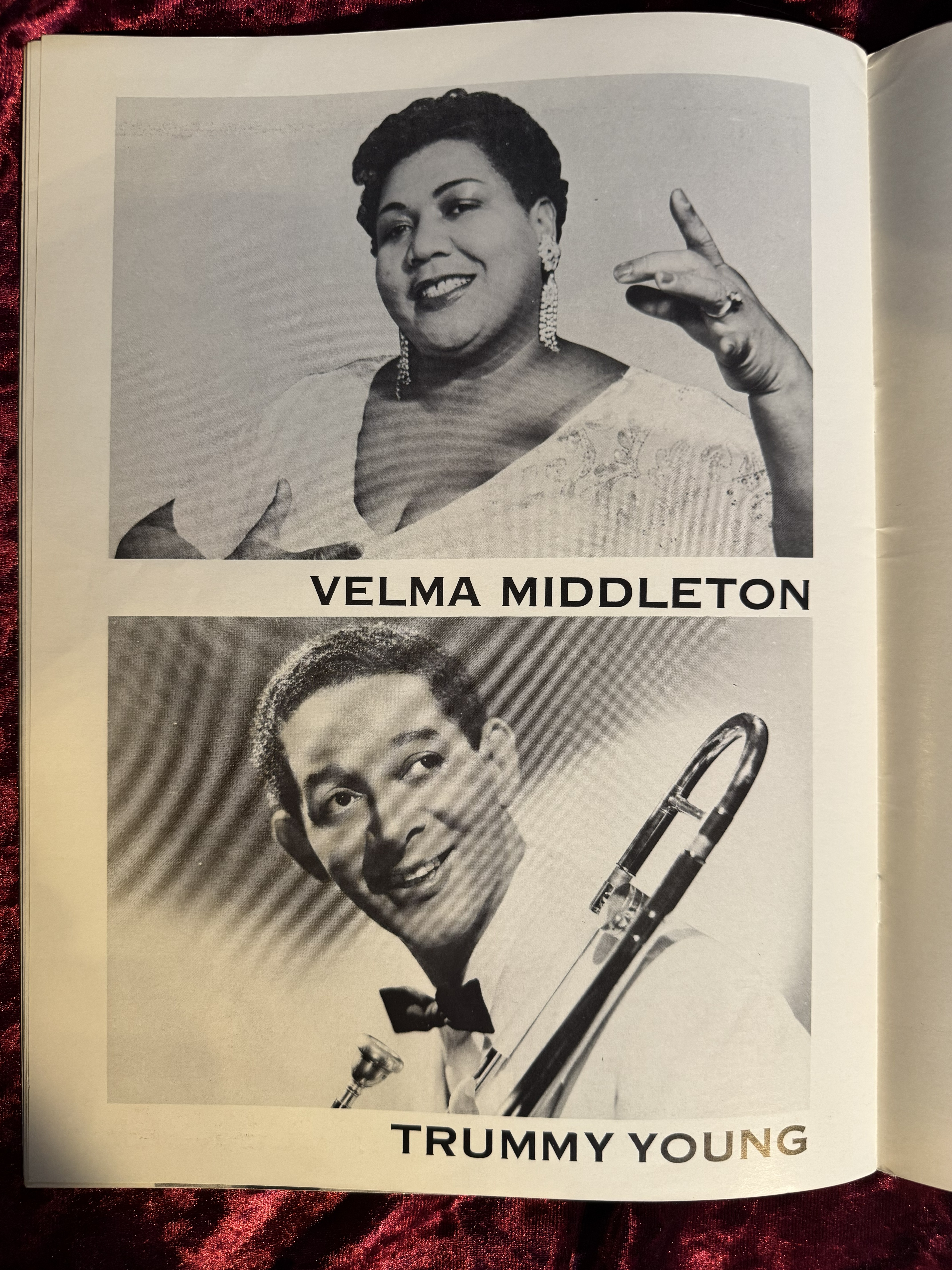 1957 Concert Program
