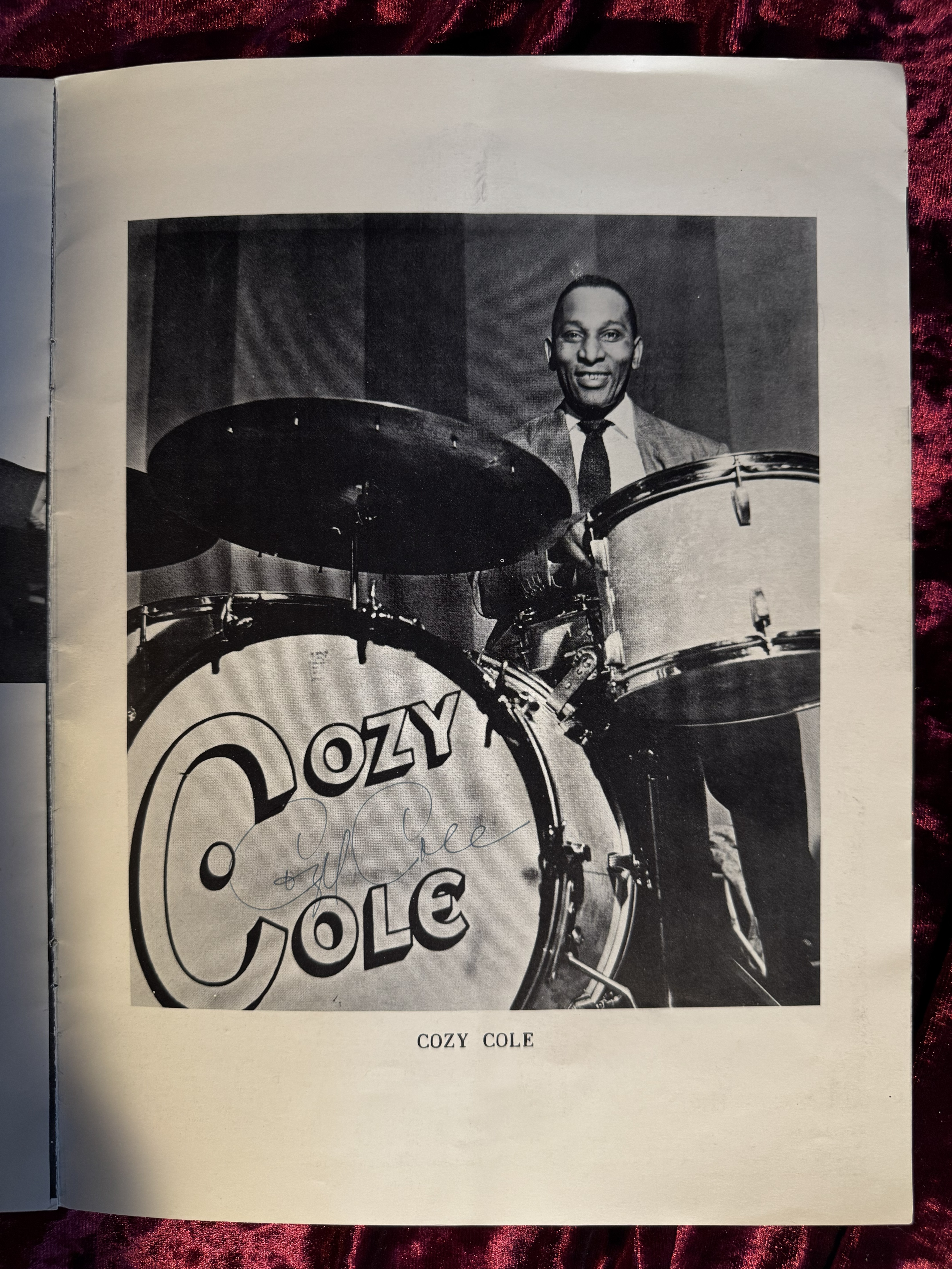 1952 Signed Concert Program