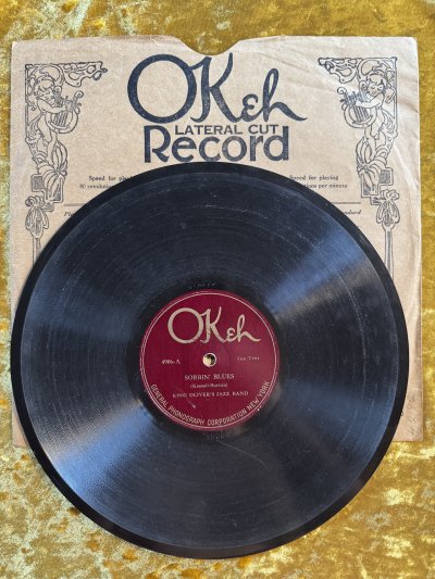 Okeh 4906 | Sobbin' Blues | Sweet Lovin' Man