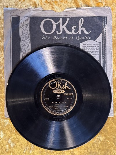 Okeh 8519 | Weary Blues | That's When I'll Come Back to You