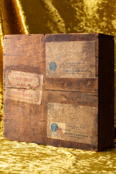 Gennett Records/Starr Piano Record Shipping Crate