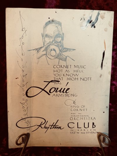 ~1931 Rhythm Club Handbill/Poster